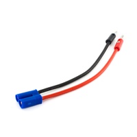 E-Flite EC5 Device Charge Lead w/150mm 12 AWG leads, EFLAEC512