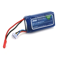 E-Flite 450mAh 3S 11.1V 30C LiPo Battery w/JST Connector EFLB4503SJ30