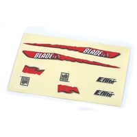 Blade Decal Sheet- Red Graphics BMCX