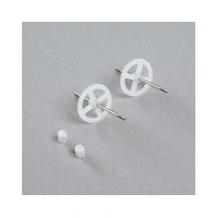 E-Flite Prop Shaft with Gear, 2pcs, Night Vapor