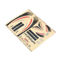 E-Flite Decal Sheet: UMX FPV Radian, EFLU6701