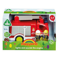 Early Learning Centre - Happyland Lights And Sounds Fire Engine