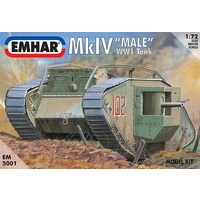 Emhar 1/72 WW1 Mk. IV Male Tank EM5001