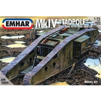 Emhar 1/72 WWI Tadpole Tank Plastic Model Kit
