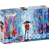 Enjoy Rainy Love 1000pc Jigsaw Puzzle
