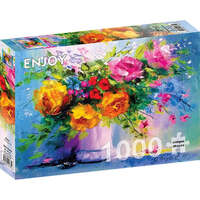 Enjoy Puzzles Roses 1000pcs Jigsaw Puzzle