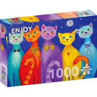 Enjoy Puzzles Smiling Cats 1000pcs Jigsaw Puzzle