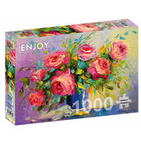 Enjoy Puzzles A Bouquet of Roses 1000pcs Jigsaw Puzzle