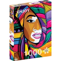 Enjoy African Beauty 1000pc Jigsaw Puzzle