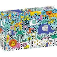 Enjoy Puzzles Doodle Safari 1000pcs Jigsaw Puzzle