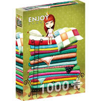 Enjoy Puzzles Princess on the Pea 1000pcs Jigsaw Puzzle