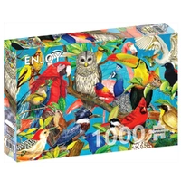 Enjoy Feathered Frenzy 1000pc Jigsaw Puzzle
