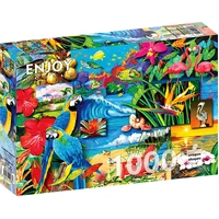 Enjoy 2034 Tropical Treasures 1000pc Jigsaw Puzzle