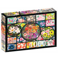 Enjoy Puzzles Lacy's Flower Garden 1000pcs Jigsaw Puzzle