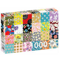 Enjoy Puzzles Floral Patterns 1000pcs Jigsaw Puzzle