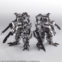 Square Enix 1/72 Front Mission Structure Arts Plastic Model Kit Series Zenith DV White Set of 4 Plastic Model Kit