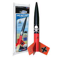 Estes Der Red Max Intermediate Model Rocket Kit (18mm Standard Engine) [651]