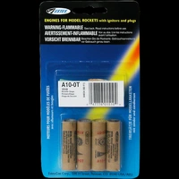 Estes 13mm Mini-Engine A10-0T (4 ea) (UN0432 1.4s DG) [1510]