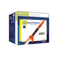 Estes Alpha III Beginner Model Rocket (12pk) Bulk Pack