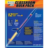 Estes Wizard Intermediate Model Rocket (12pk) Bulk Pack [1754]