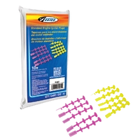 Estes 1/2A6, A8, B4, B6, C6 and E12 Engine Plugs (5 Magenta, 5 Yellow) Model Rocket Accessory