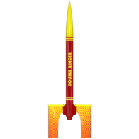 Estes 7279 Double Ringer Intermediate Model Rocket Kit (18mm Standard Engine)