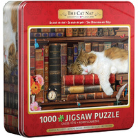 Eurographics 1000pc Cat Nap Tin Jigsaw Puzzle