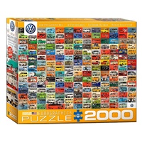 Eurographics 2000pc Volkswagen Groovy Bus