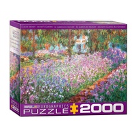 Eurographics Monet, Monets Garden 2000pc Jigsaw Puzzle