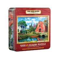 Eurographics 1000pc The Red Barn *Tin* Jigsaw Puzzle