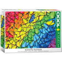 Eurographics 1000pc Butterfly Rainbow Jigsaw Puzzle