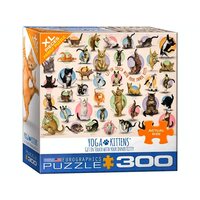 Eurographics 300pc XL Yoga Kittens Jigsaw Puzzle