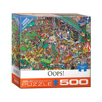 Eurographics Puzzles 500pc Oops! XL Jigsaw Puzzle