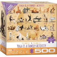 Eurographics 500pc XL Yoga Family Activity