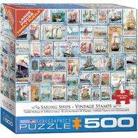 Eurographics 500pc XL Sailiing Ships Jigsaw Puzzle