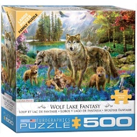 Eurographics 500pc XL Wolf Lake Fantasy