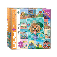 Eurographics 500pc XL Dogs Life Jigsaw Puzzle