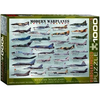 Eurographics 1000pc Modern Warplanes Jigsaw Puzzle
