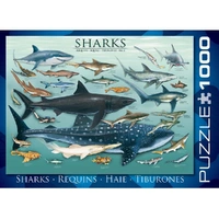 Eurographics 1000pc Sharks Puzzle
