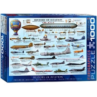Eurographics 1000pce History of Aviation EUR60086