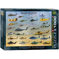 Eurographics 1000pce Military Helicopters EUR60088