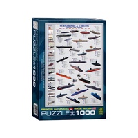 Eurographics 1000pce Submarines & U-Boats EUR60132