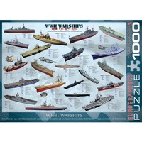Eurographics 1000pc WWII Warships Jigsaw Puzzle