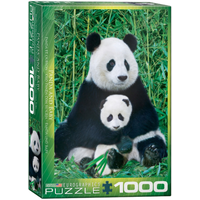 Eurographics Panda and Baby 1000pc Puzzle