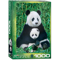 Eurographics Panda and Baby 1000pc Puzzle