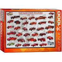 Eurographics 1000pc Vintage Fire Engines