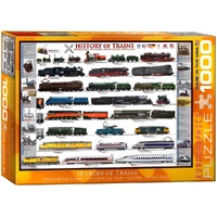 Eurographics 1000pce History of Trains EUR60251