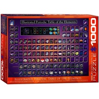 Eurographics Periodic Table Illustrated 1000Pc Jigsaw Puzzle