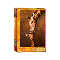 Eurographics Giraffe Mother'S Kiss 1000pc Jigsaw Puzzle
