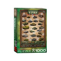 Eurographics 1000pce History of Tanks EUR60381